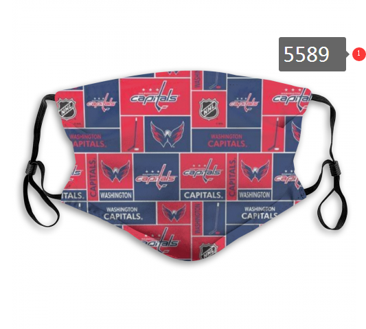 2020 NHL Washington Capitals #3 Dust mask with filter